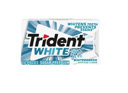 TRIDENT WHITE WINTERGREEN