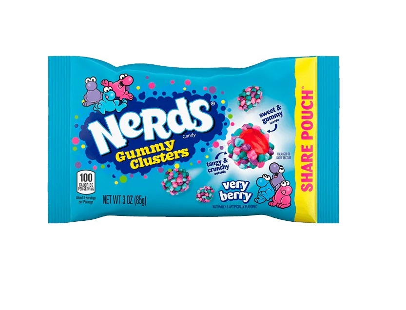 NERDS GUMMY CLUSTERS VERY BERRY