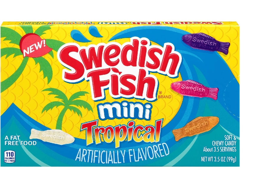 SWEDISH FISH TROPICAL BOX