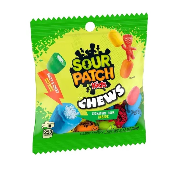 SOUR PATCH KIDS CHEWS ASSORT