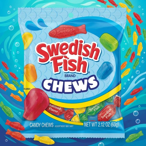 SWEDISH FISH CHEWS ASSORT