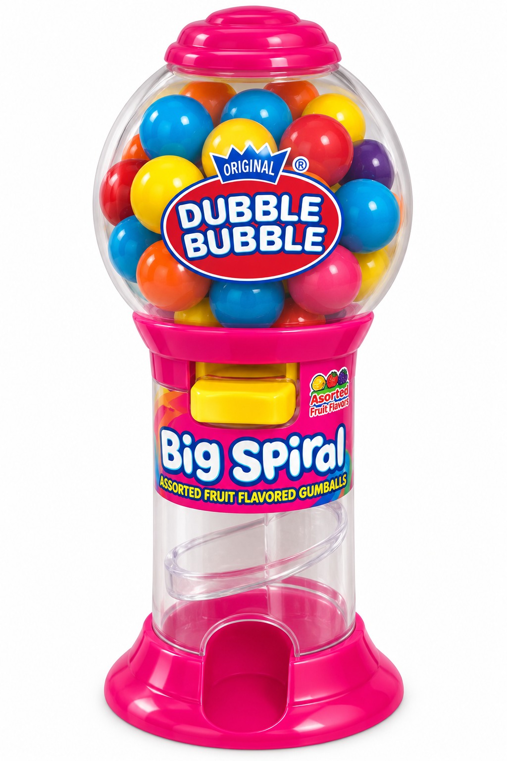 KIDS BIG SPIRAL GUMBALL DISPENSER