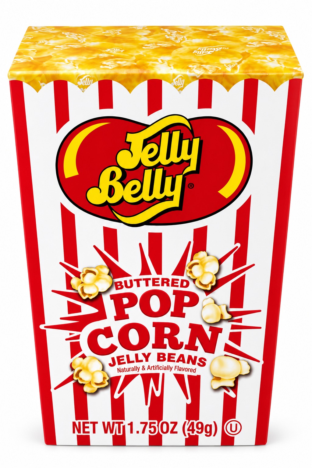 JB BUTTERED POPCORN BOX