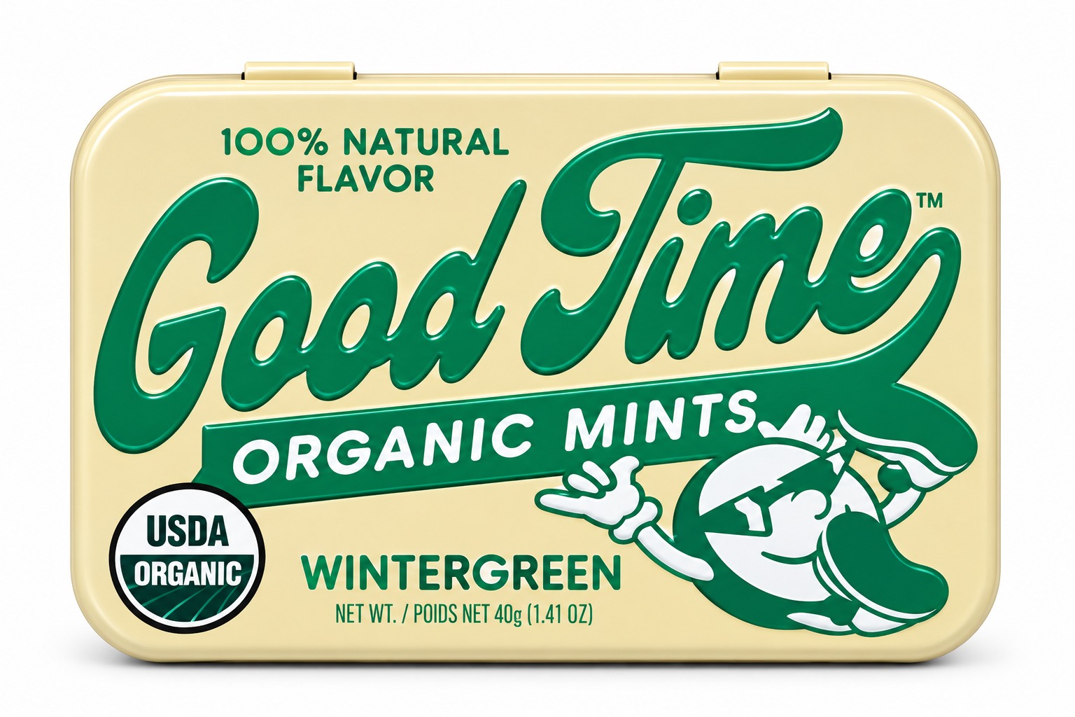 BIG GOOD TIME ORGANIC WINTERGREEN