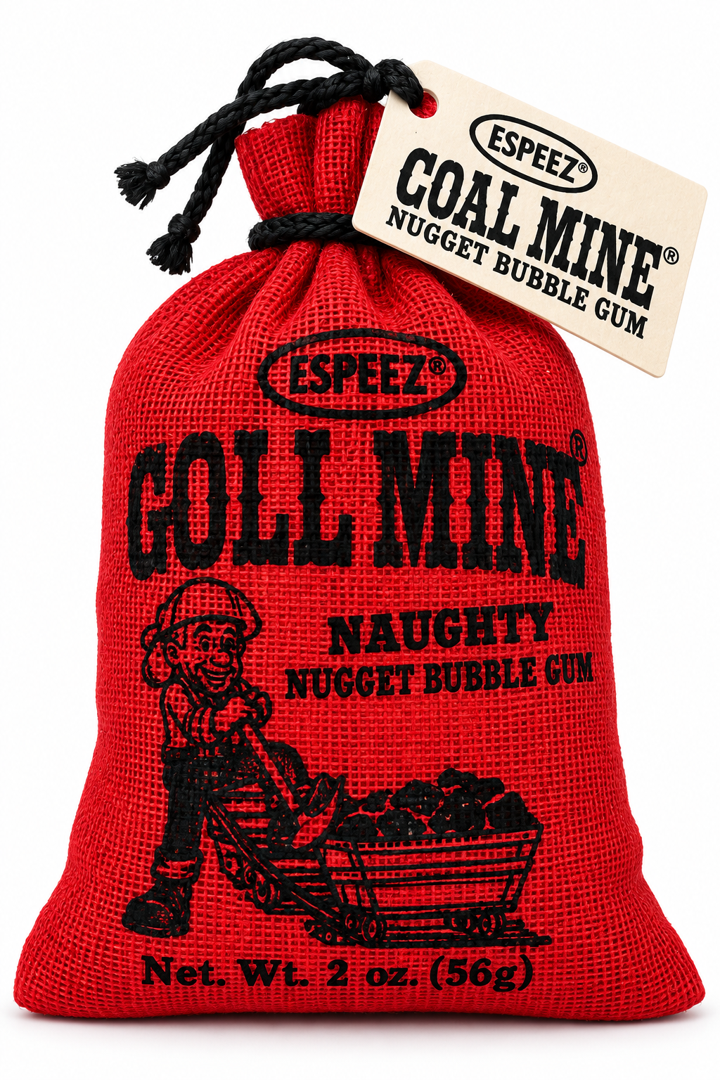 ESPPEZ COAL MINE BUBBLE GUM