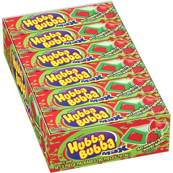HUBBA BUBBA STRAW WATERMELON
