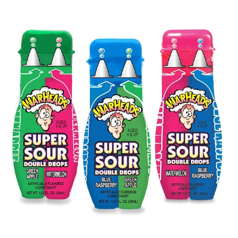 WARHEADS DOUBLE DROPS LIQUID