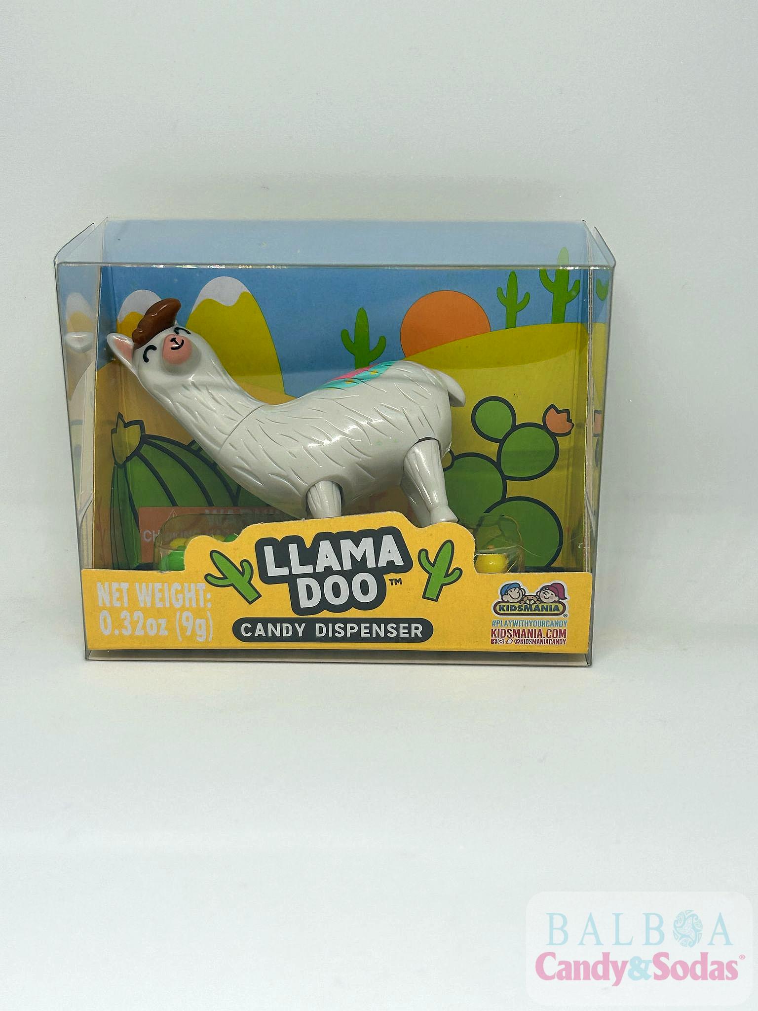 KIDS LLAMA DOO MINI CANDY DISPENSER
