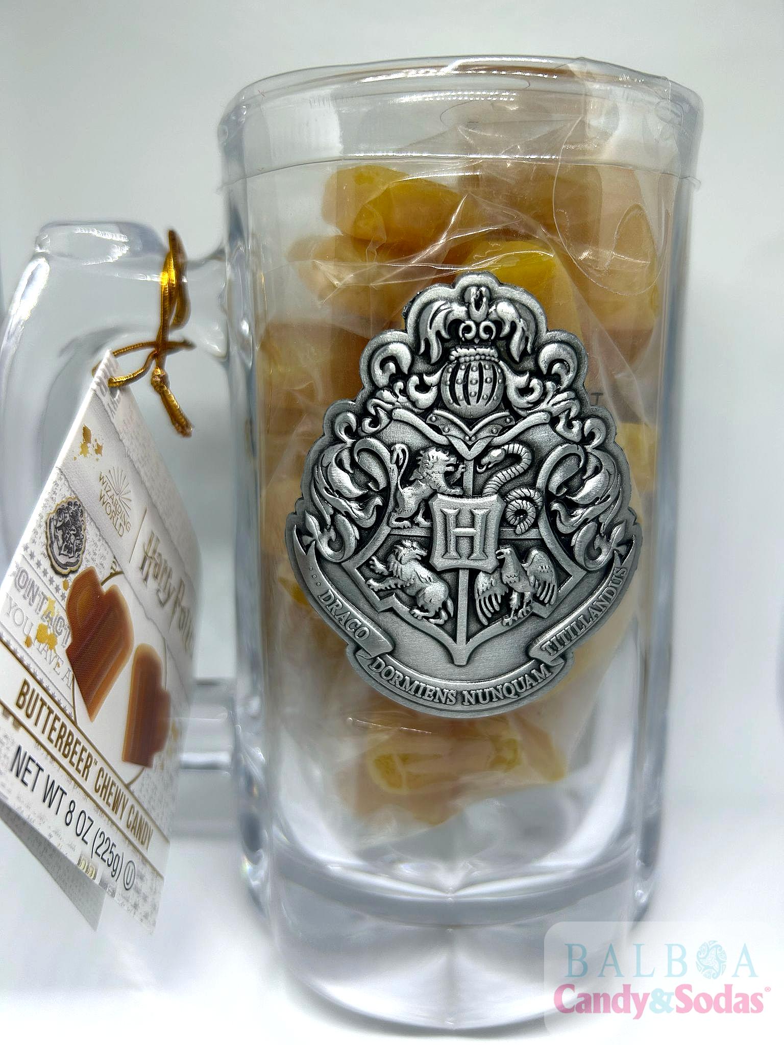 HARRY POTTER GLASS BUTTERBEER MUG