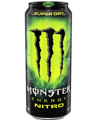 MONSTER ENERGY SUPER DRY NITRO 
