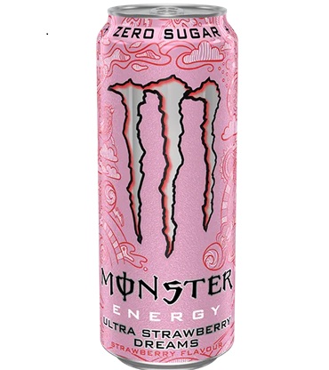 MONSTER ENERGY ULTRA STRAWBERRY