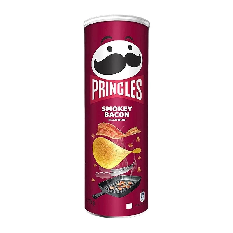 PRINGLES SMOKEY BACON CRISPS
