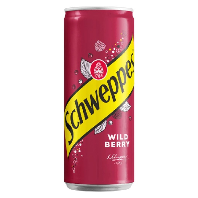 SCHWEPPES WILD BERRY