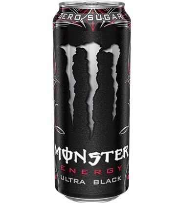 MONSTER ENERGY ULTRA BLACK