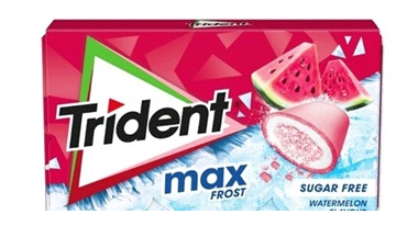 TRIDENT MAX FROST WATERMELON